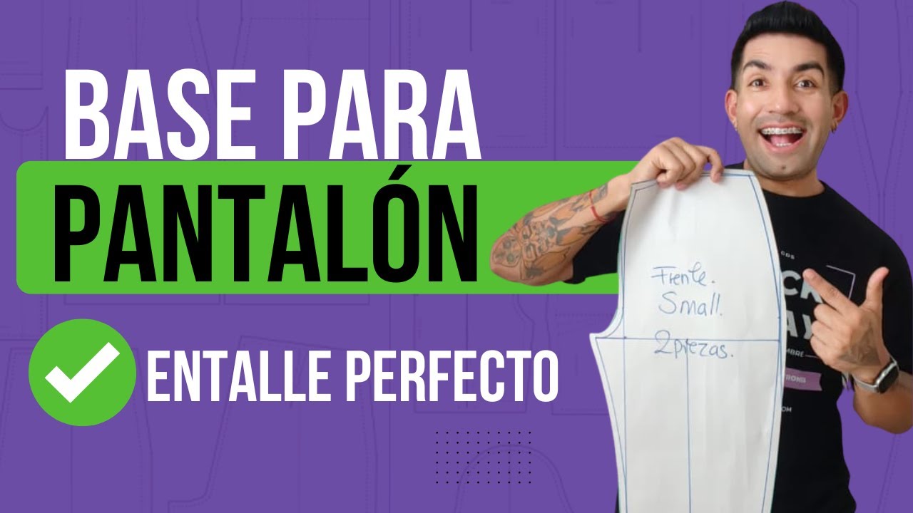 Cómo Hacer la Base para Pantalón de Mujer | Molde Paso a Paso con el Método GDS
