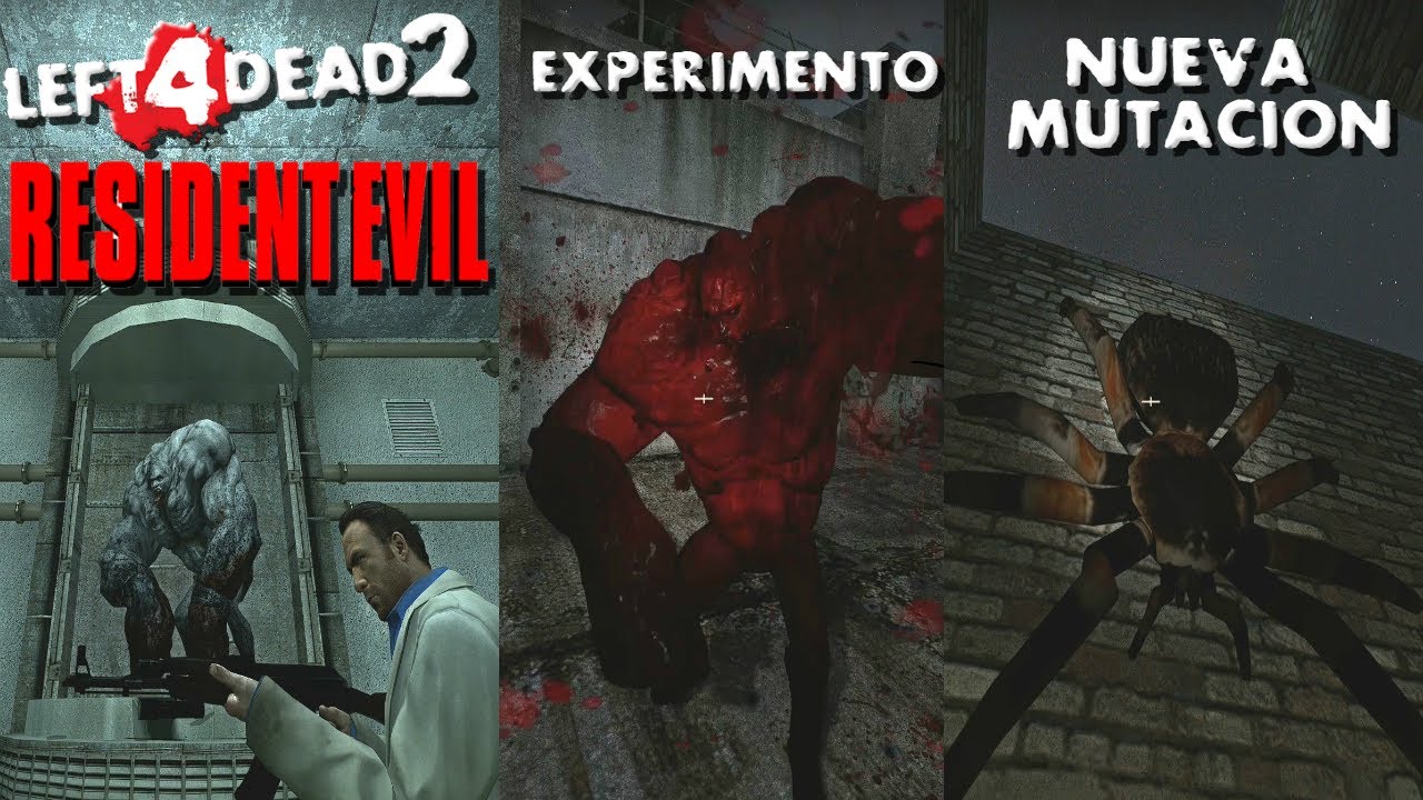 El Virus T En Left 4 Dead 2 | Todos Los Easter Eggs | Curiosidades Resident Evil 1 Campaña