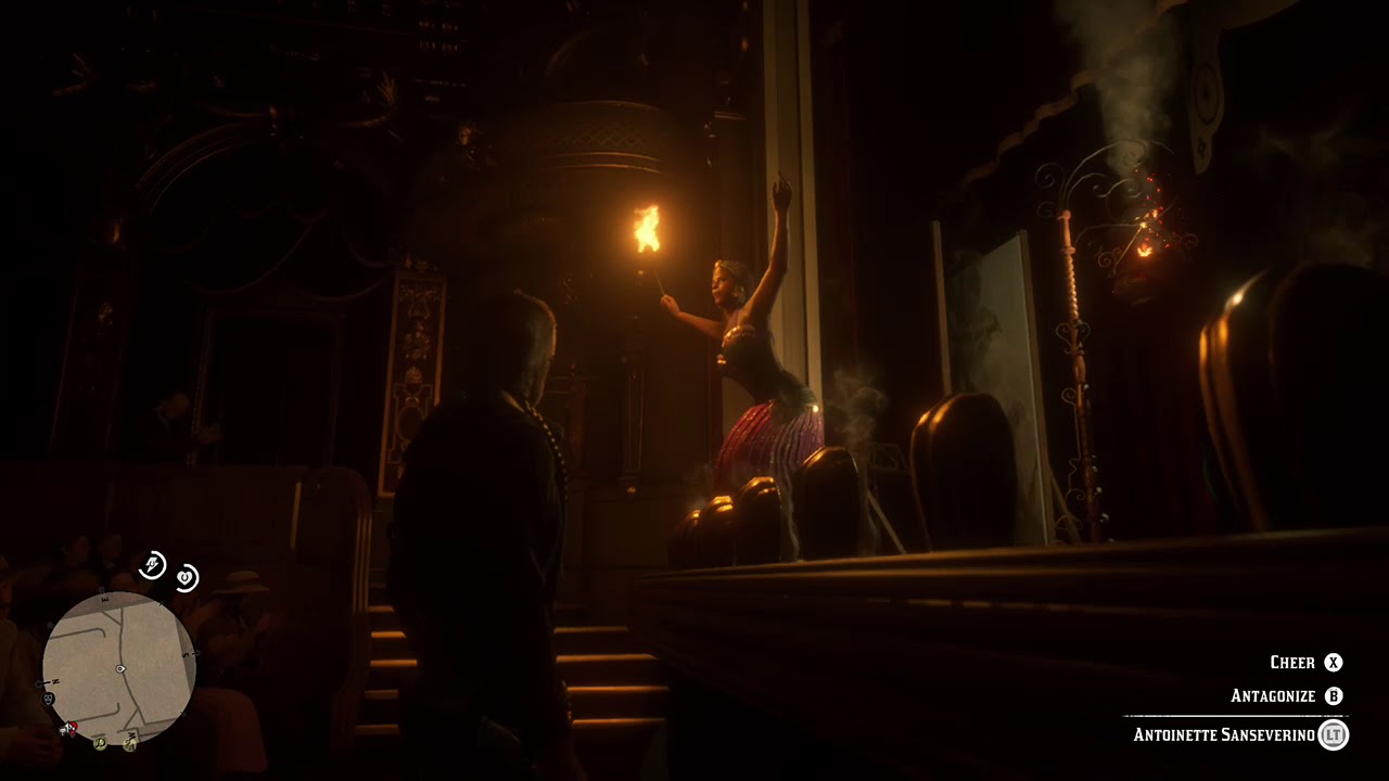 RDR2 Fire Lady Fail - YouTube