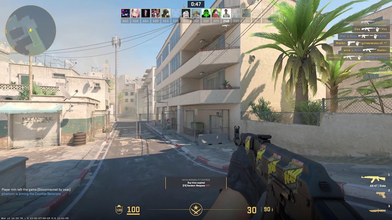 cs with new settings