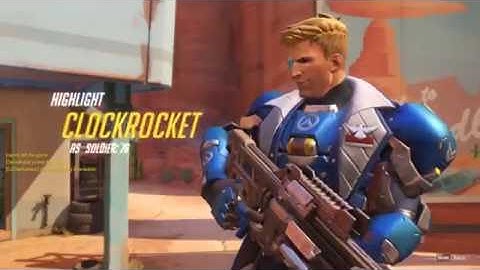 Overwatch - Soldier:76 - Triple Kill