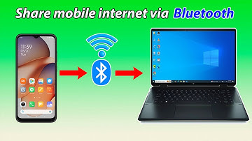 How to connect mobile internet to laptop via bluetooth in windows 10