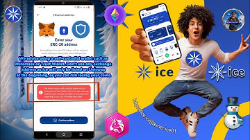 How to Input the ERC-20 Ethereum Address from Trust Wallet into ICE Network Mining App?
