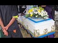 Rain and tears as family bids final farewell to garbage truck victim— dad maintains call for justice