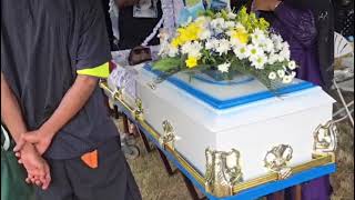 Rain and tears as family bids final farewell to garbage truck victim— dad maintains call for justice