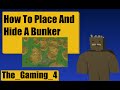 Unturned Map Editor: How To Place A Bunker And Disguise It