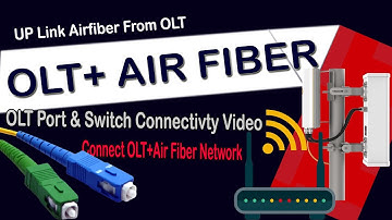 How to interconnect MIni OLT  &  Air Fiber #airfiber #ftth #isp #mikrotik #olt #sugarbox #wireless