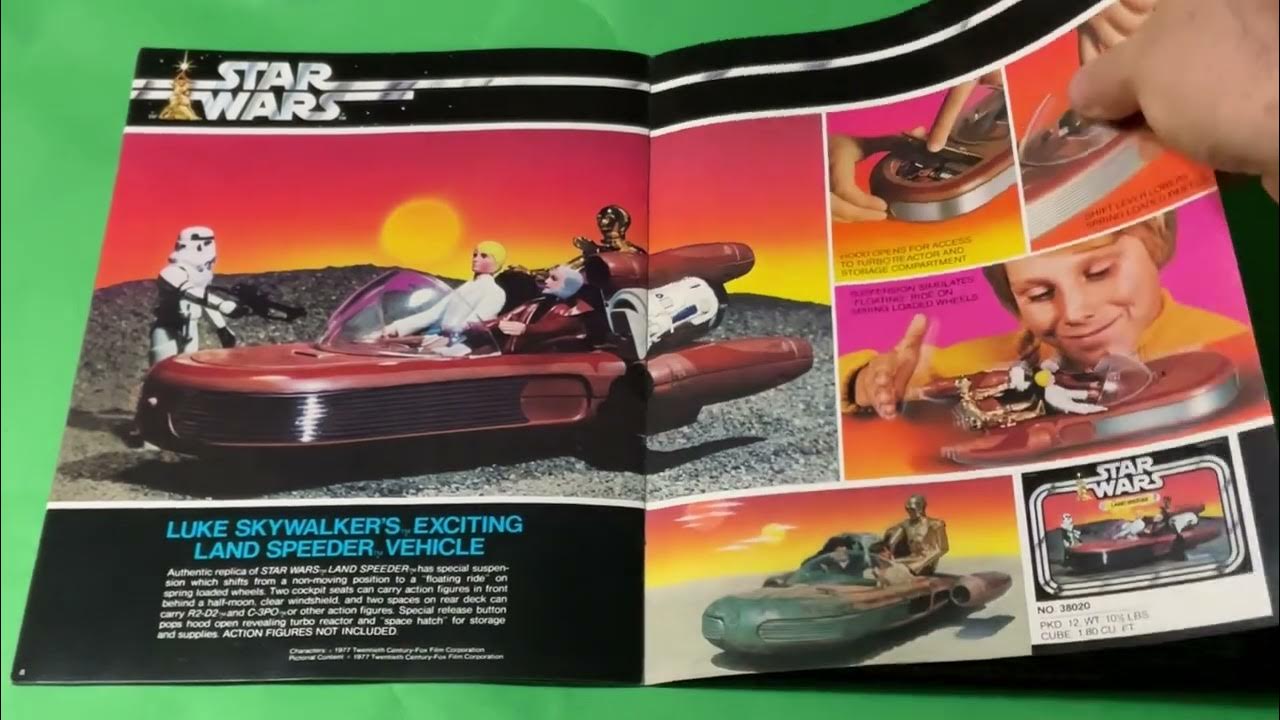 Top Secret The First Star Wars Toy Catalog (1977) YouTube