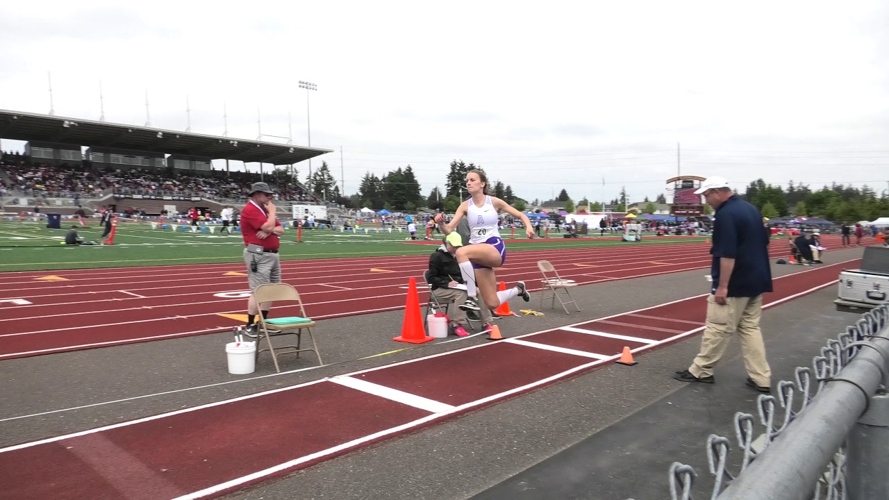 Skye Hopper WIAA 2018 2A State Triple Jump 37' 5.25" YouTube