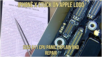 iPhone X Stuck on Apple Logo-Restarting (i2c2 Panic Full) Repair