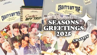 Seasons Greetings 2025 Cravity's BFF Trip | Cravity Unboxing 🧳 ✨
