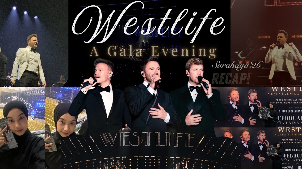 Westlife A Gala Evening Recap!!!🖤 | new experience unlocked👀🔓