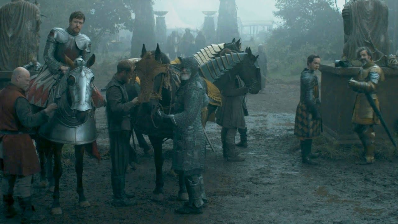 Duncan meets with his champions and betrayal of Steffon Fosoway scene|A Knight of the Seven Kingdoms