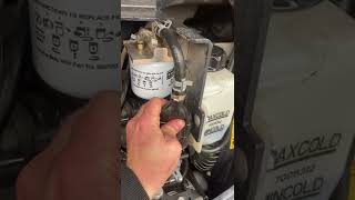 Bobcat E35 Filling Fuel Filter and Priming