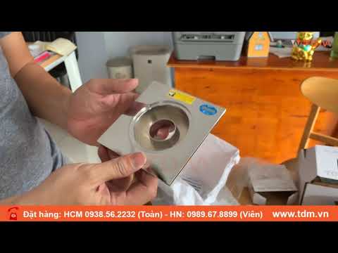 Video TDM.VN | Đập hộp ga phểu thoát sàn Inax PBFV-120... - youtube