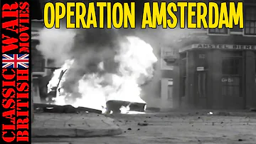 OPERATION AMSTERDAM. 1959 - WW2 Full Movie - Thriller- Suspense - English - Historical