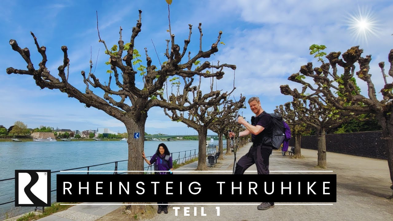 Rheinsteig Thruhike Teil 1 | Bonn - Bad Honnef [Etappen 1 + 2] | 340 km wandern