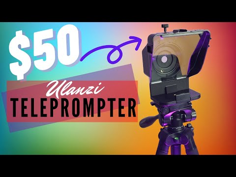 Budget Teleprompter - YouTuber&rsquo;s Gear - Ulanzi PT-15