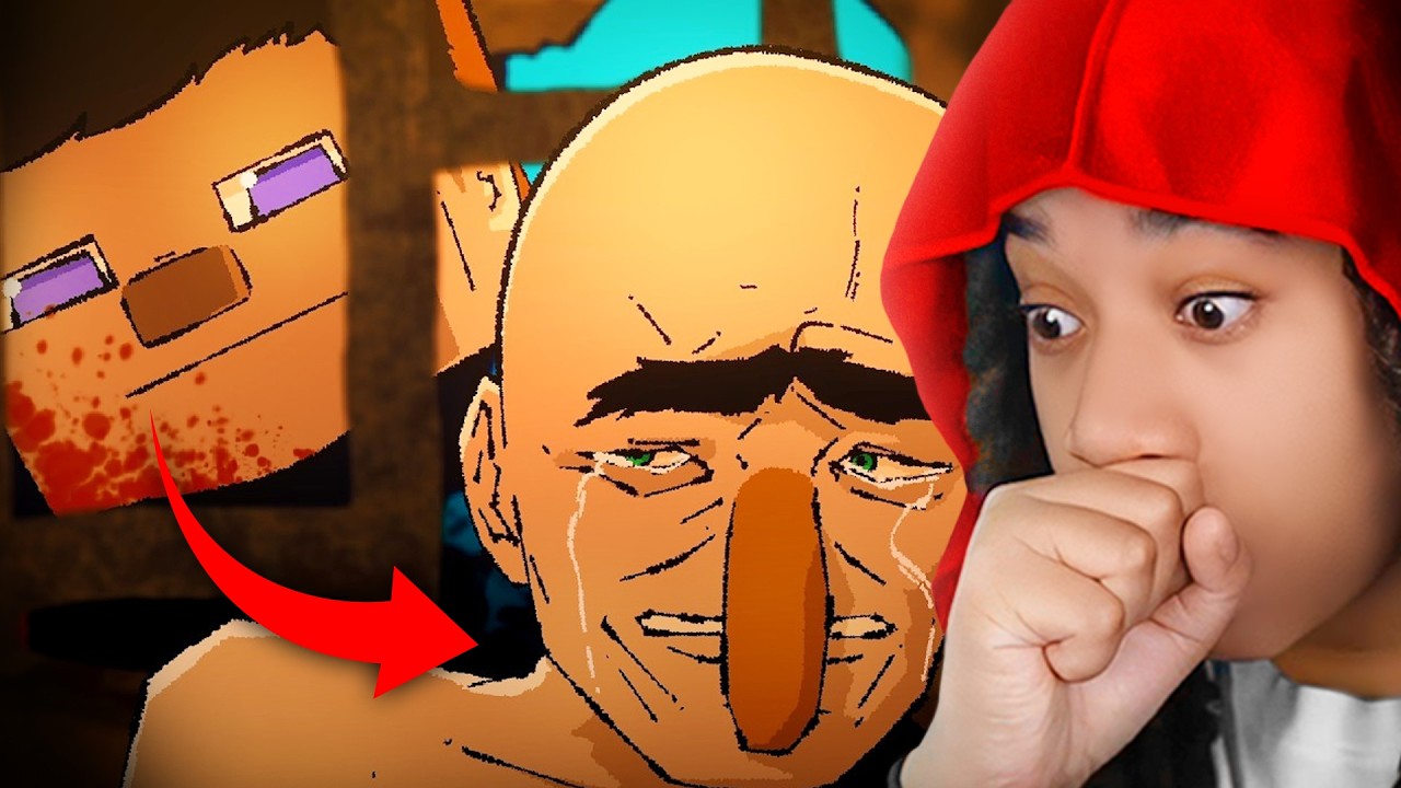 This Minecraft Anime IS PEAK 🔥 (A Villagers Night)