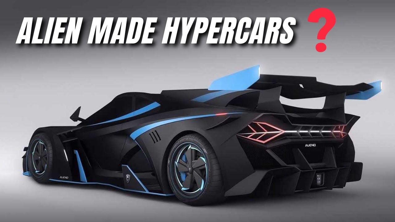 Hypercars that look like Aliens made them. The most expensive supercars ...