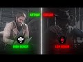 Arthur With Low Honor Vs High Honor
