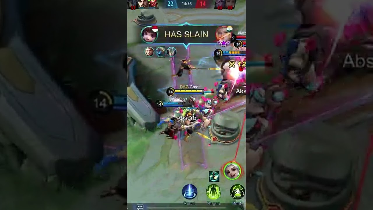 Change best build 2022 || op damage change || groot mlbb #5