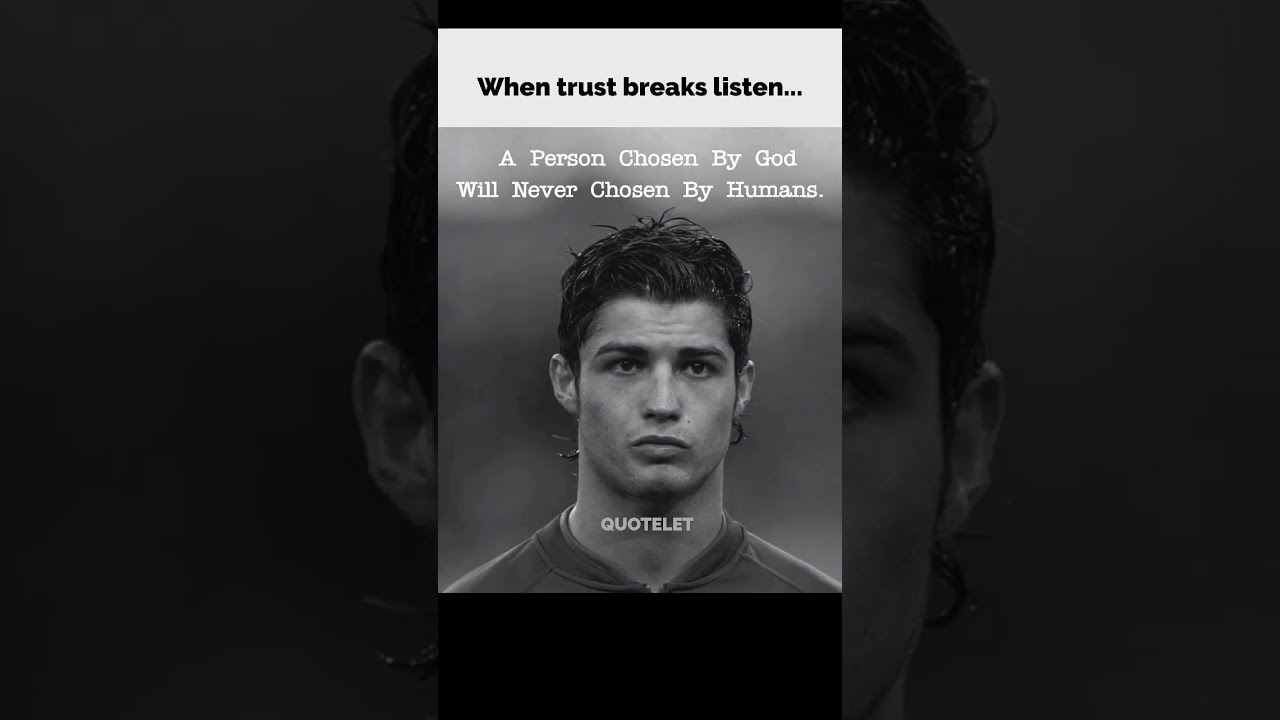 Chosen One Billionaire Motivation Millionaire Mindset Quotes Youtubeshorts God Ronaldo