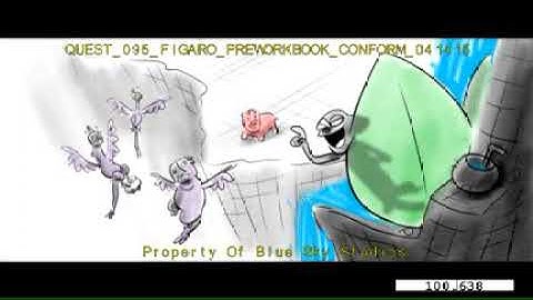 ICE AGE 5: BUCK DINO BATTLE ANIMATIC - ONE CAMERA ACTION SCENE WITH NO CUTS by Josh 