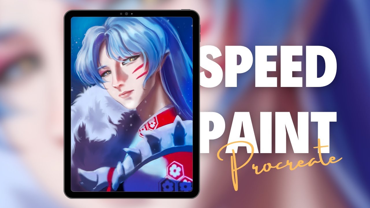 SESSHOUMARU FANART | SPEED PAINT
