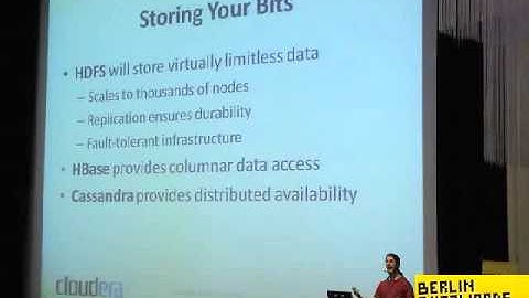 Berlin Buzzwords 2010: Aaron Kimball - Hadoop: An industry perspective #bbuzz