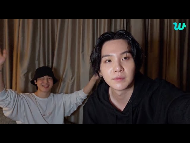 BTS WEVERSE LIVE] Min Yoongi & Park Jimin With Armys 💜🥰 First