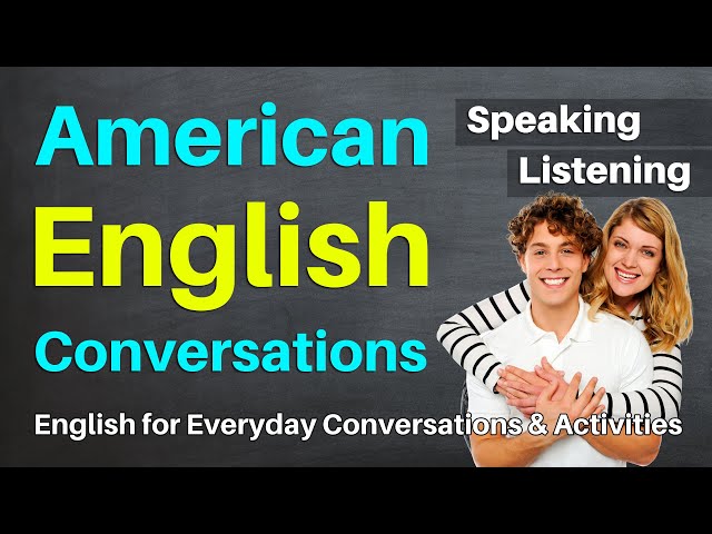 American English Conversations to Improve Listening u0026 Speaking Fluency | English Conversation class=