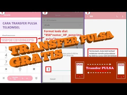 Cara Transfer Pulsa Telkomsel Simpati. 