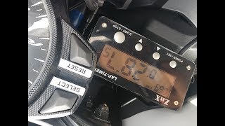 【車載動画】今年初トミンとBaby Faceのバックステップ【YAMAHA YZF-R6】