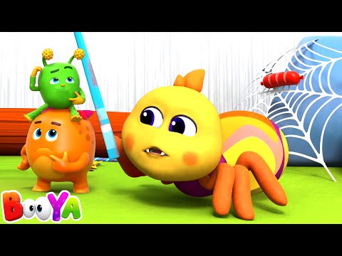 Itsy Bitsy Spider, Cartoon Video, Hindi Cartoon, Funny Booya Animated Video For Kids