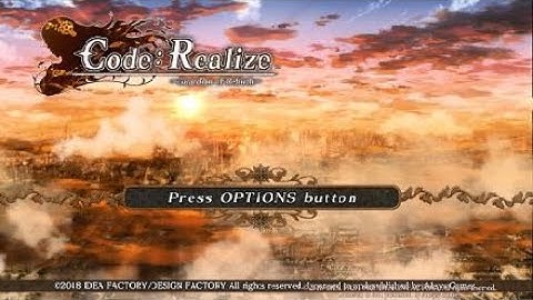 Code: Realize ～Bouquet of Rainbows～ Intro Song