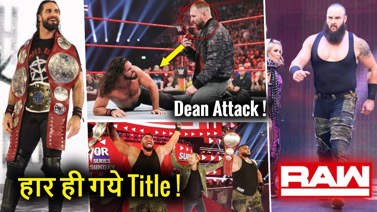 wwe raw 5 november 2018