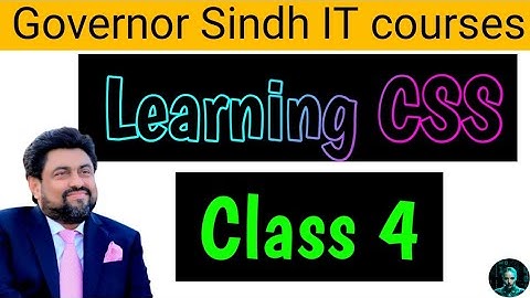 Learning CSS class 4 #governorsindh IT courses #viral #trending #ai #aiplanet #online #earning #web3