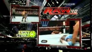 WWE Raw 12/9/11 The Miz and R-Truth vs Kofi Kingston and Evan Bourne (HQ)