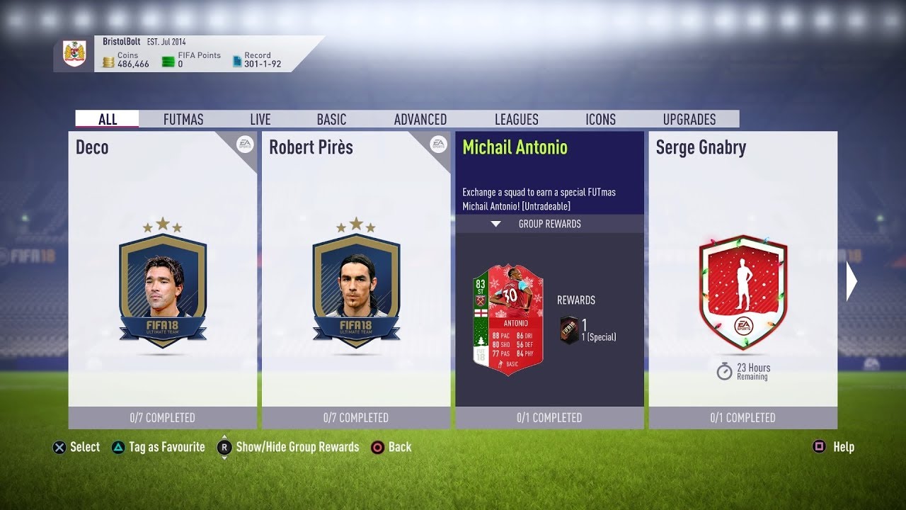 Fifa 18 - Futmas Sbc Antonio Cheapest Solution! (Futmas Sbc Antonio Cheapest Way)