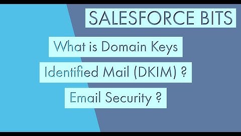 DKIM keys in Salesforce for Emails