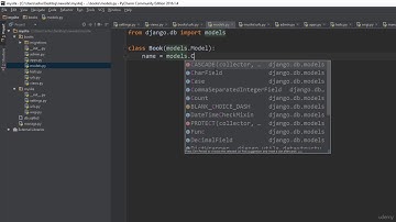 141 Django tutorial 7 Creating Books Table in Django