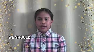 Candidate No. 04 Gishel Sadsad