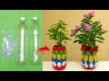 Creative Garden, Recycle Plastic Spoon Into Beautiful Flower Pots For Small Space