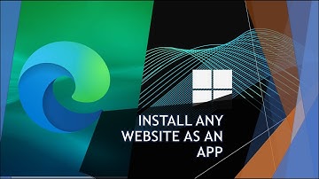 Save any website as an app on your computer using microsoft edge