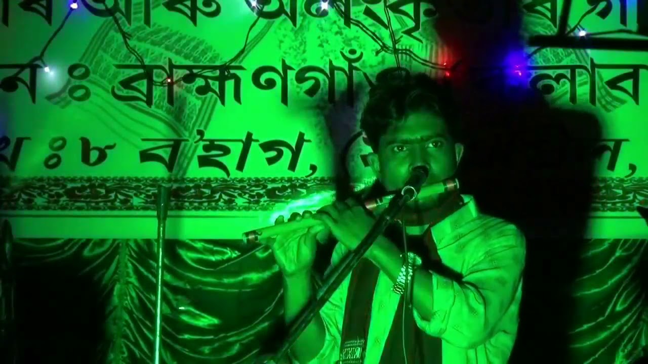 Flute coverage of Assamese song Masole goisilung & Bihu by Dheeraj