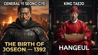 THE BIRTH OF JOSEON — 1392 (General Yi Seong-gye)