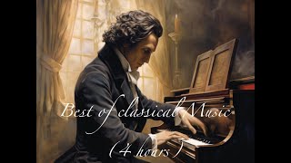 CHOPIN, TCHAIKOVSKY, BEETHOVEN : Best of Classic music (4 hours playlist)