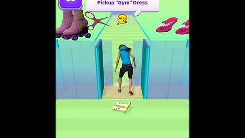 Clothes Run - All Levels Gameplay Android, iOS #Shorts