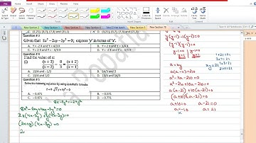 PRC2 CHAPTER # 2   QUADRATIC EQUATIONS TEST